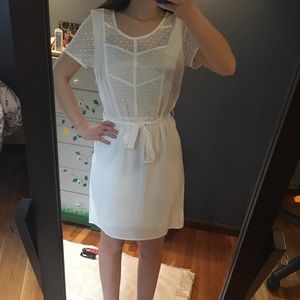Sud Express white french dress